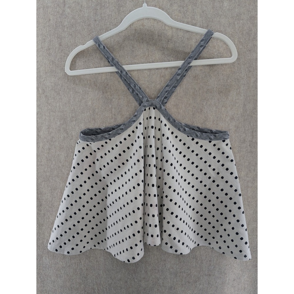 Anthropologie Postmark Jemma Jacquard Halter Top Tank Cropped Medium